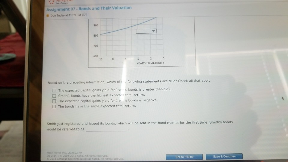 EDT A bond investor is analyzing the following annual coupon bonds: Issuing