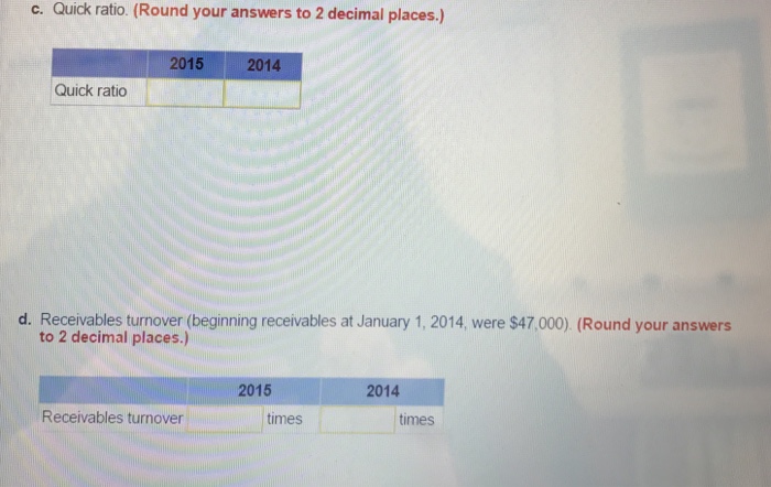 This question has many parts please show me how each part of