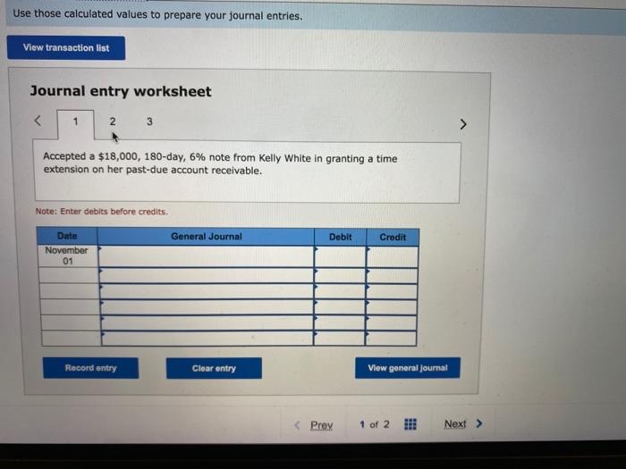 Saved Help Save Following are transactions for Vitalo Company. November 1 Accepted