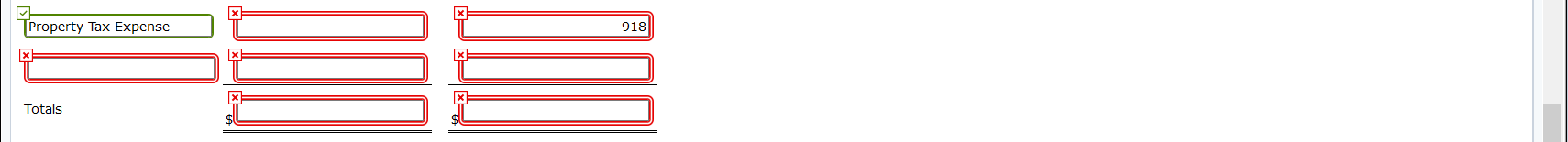 ledger reveals the following. (a) Each account had a normal balance. (b)