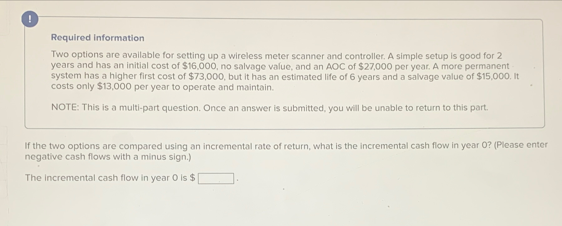  Required information Two options are available for setting up a wireless