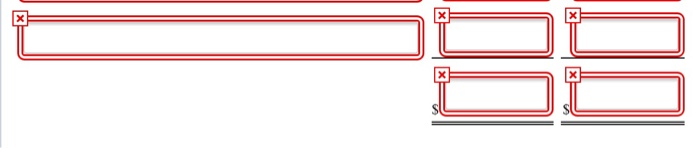 from Burmingham Company $1,300. 10 Completed blueprints on a carport and billed