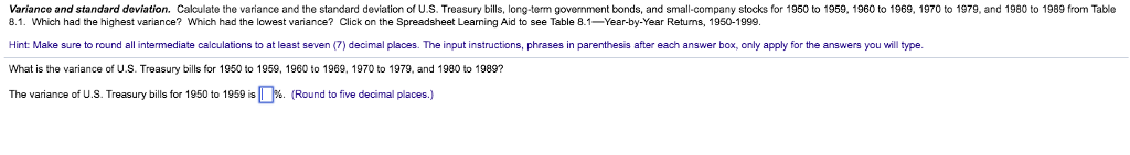 PLEASE HELP Variance and standard deviation. Calculate the variance and the standard