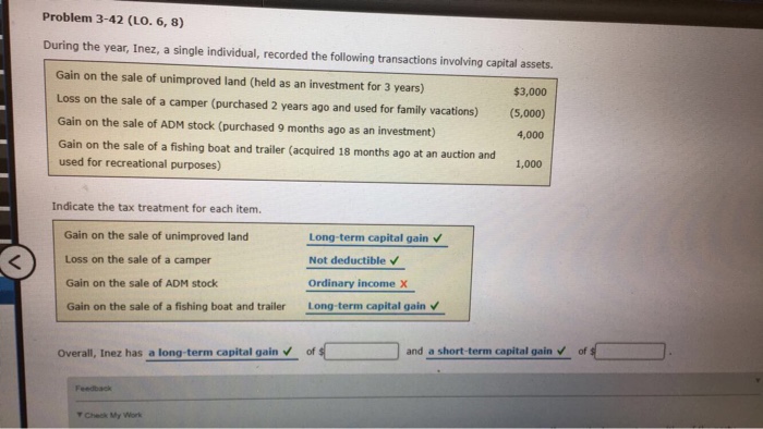  Can you help me fill in the blanks? Problem 3-42 (LoO.