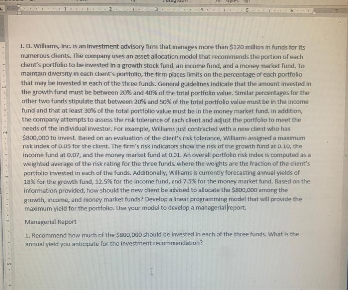 please show work and explain how you got each answer. Thqnk you.
