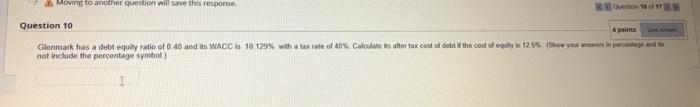 please solve Moving to another question will save this response. Question 10