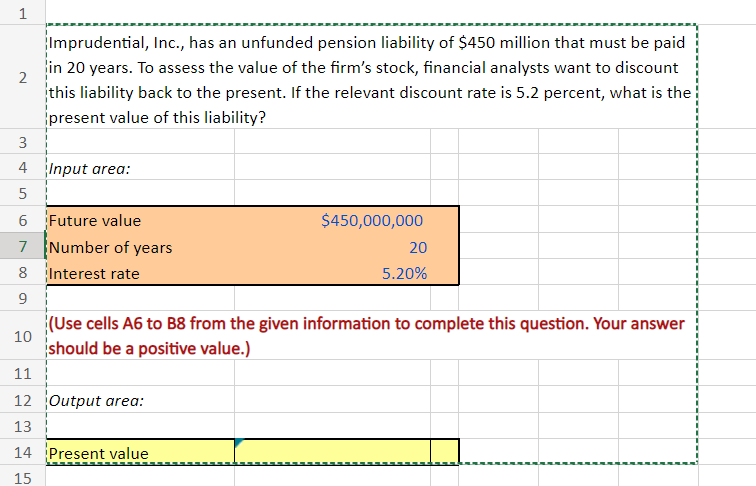 Please help me solve on EXCEL. (I will need to see excel