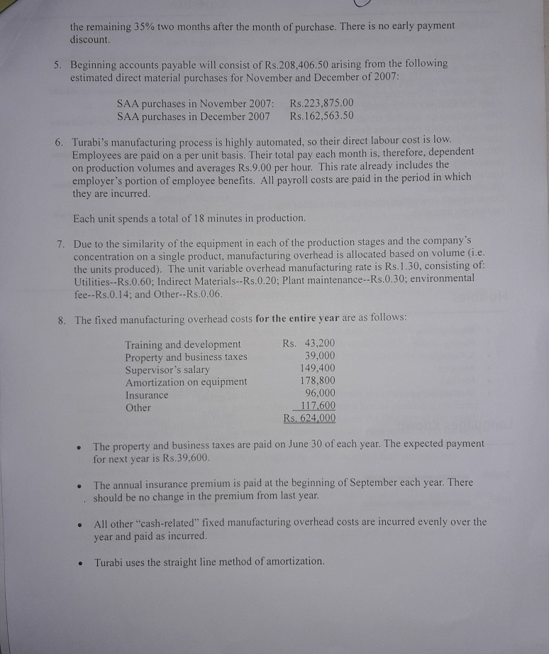 and steps calculation mention.. solve this all requirement . and give me