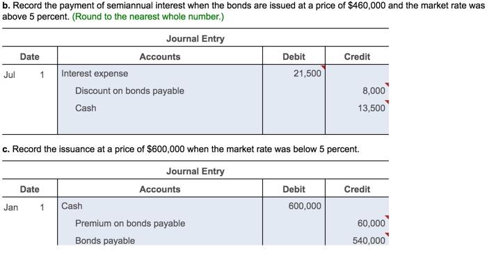each January 1 and July 1 and amortizes any discount or premium