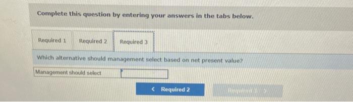 requires a 12% rate of retum on its investments. (PV of S1,