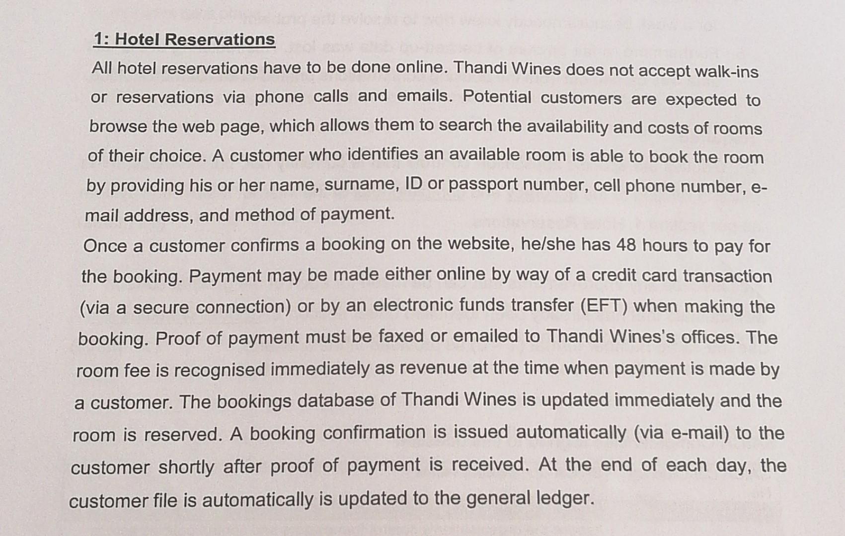 REQUIRED: Discuss the specific application controls that is currently not, but