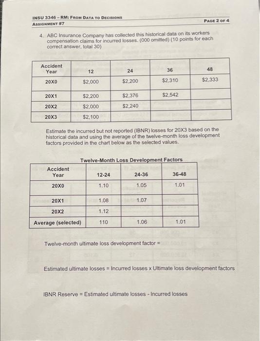 Insurance expects that the general liability policies it selis in the current