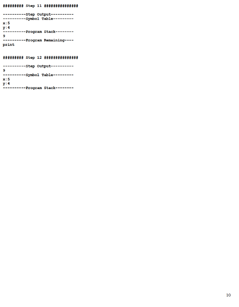 private. You may NOT: Make your program part of a package. Add