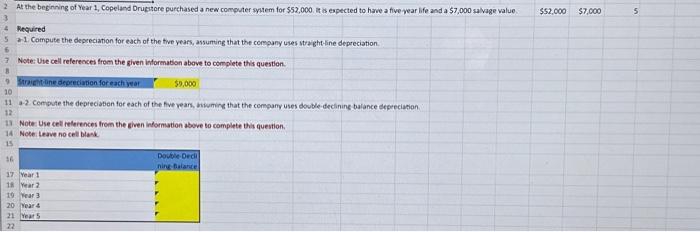 an answer to be graded as correct, you must use an Excel