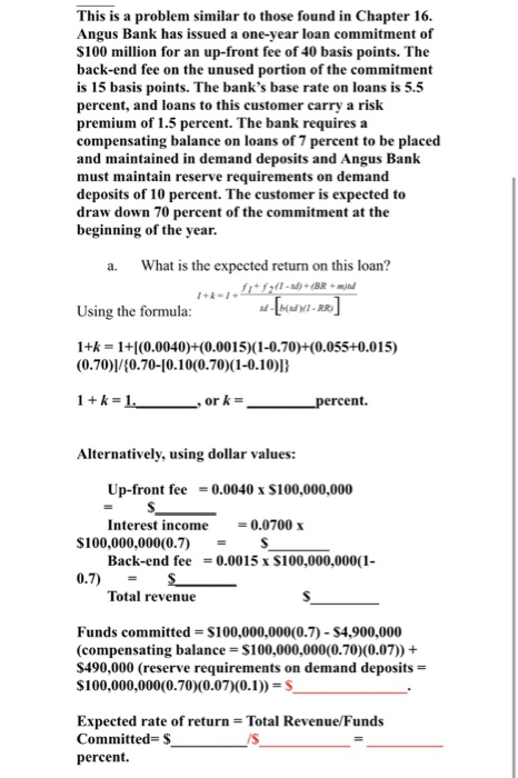  Show work This is a problem similar to those found in