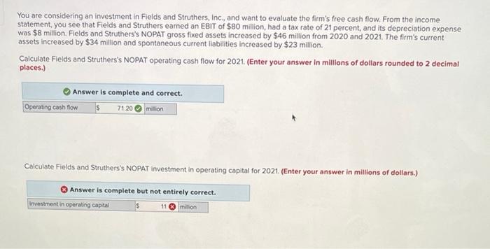 I need help with the second question You are considering an investment