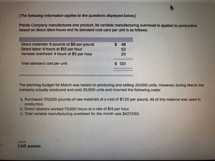  Please answer question correctly IThe following Information apples to the questions