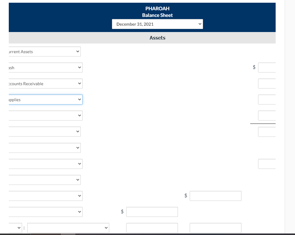 December 31, 2021, follows: Accounts payable $208,000 Land $103,000 Accounts receivable 190,000