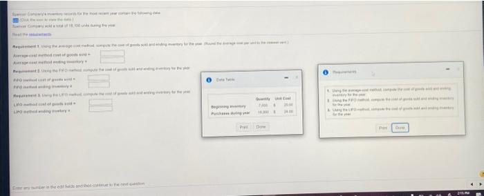  Amy w Oy Data Table - Quantity Unit Cost 7,000 $