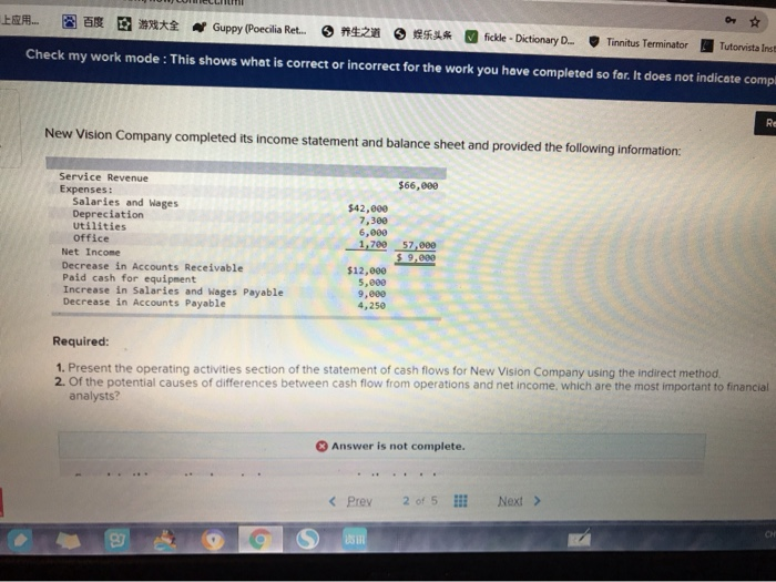  my answer is not complete. please help me complete it .