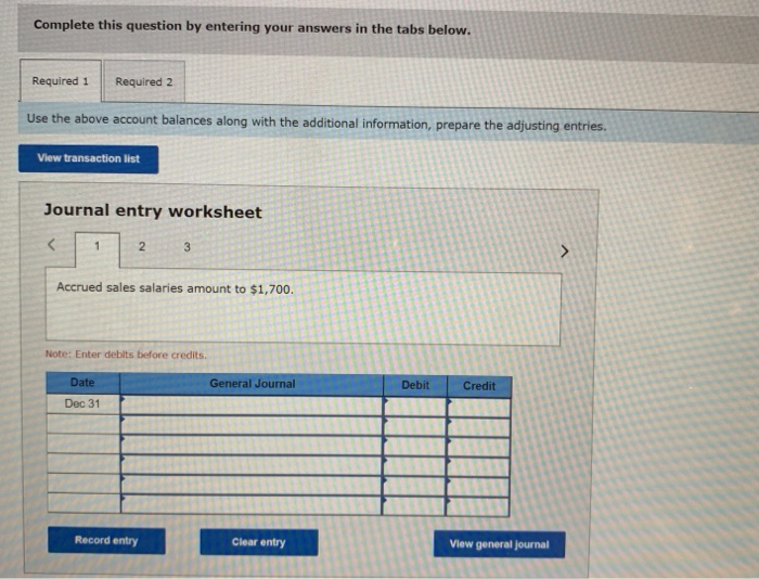 P3 The following list includes selected permanent accounts and all of the