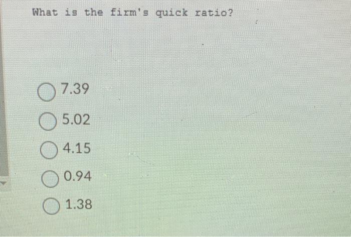 receivable not given Inventories 1,090,000 Fixed assets 3,400,000 TOTAL ASSETS 6,800,000 Current