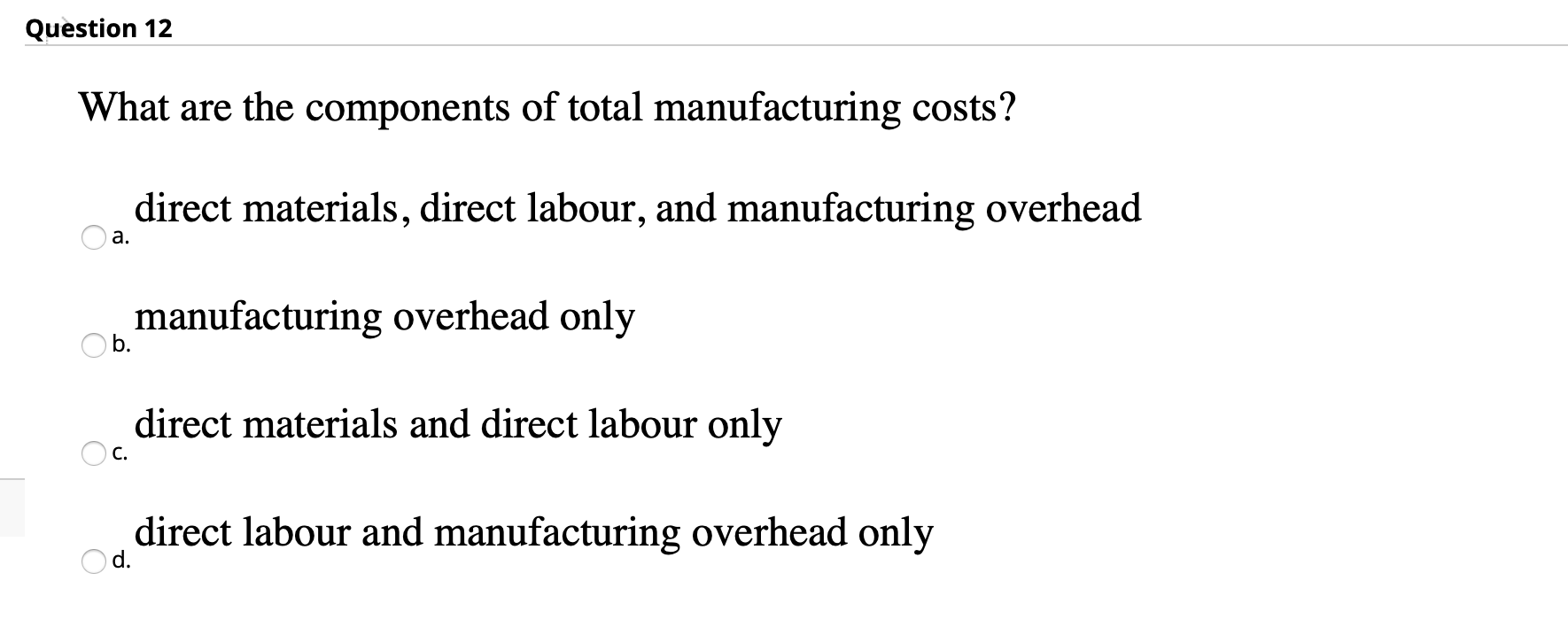 find ending raw materials inventory? on the costs of goods manufactured schedule