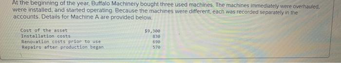  computing aquisition cost and recording depreciation under three alternative methods At