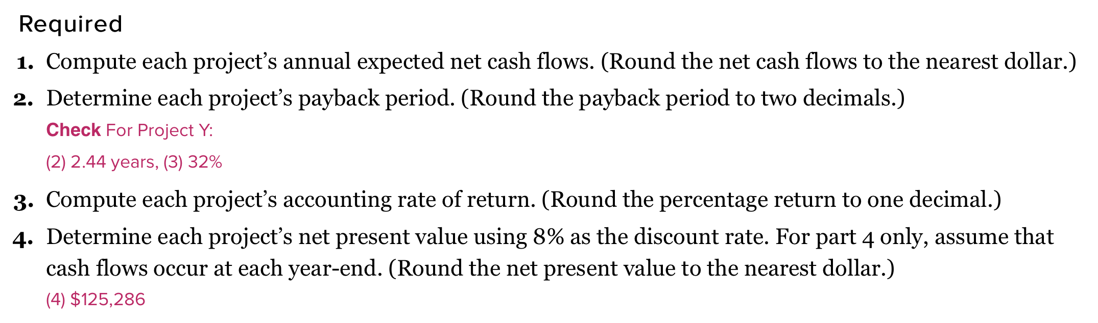 and net present value QP1 P2 P3 Most Company has an opportunity