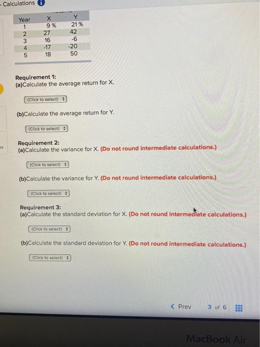 the standard deviations for X and Y. (Note that the book covers