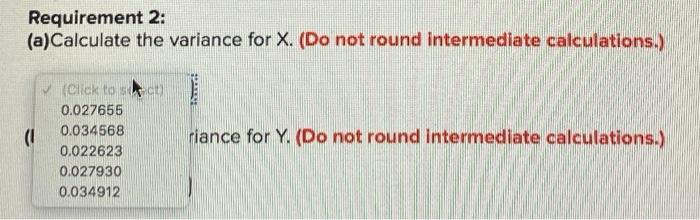 -6 -17 -20 18 50 5 Requirement 1: (a)Calculate the average return