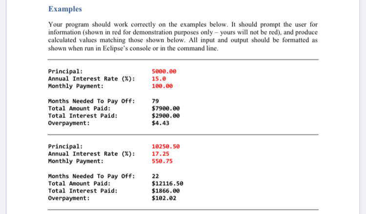of variables, assignments, expressions, type casting, input, output, and basic algorithm design.