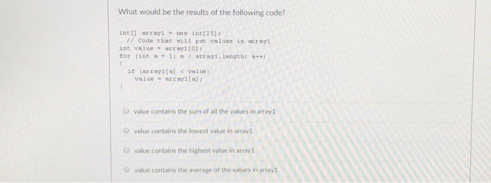 x(8) after the following code has been executed? tinal int SUB12 int[]