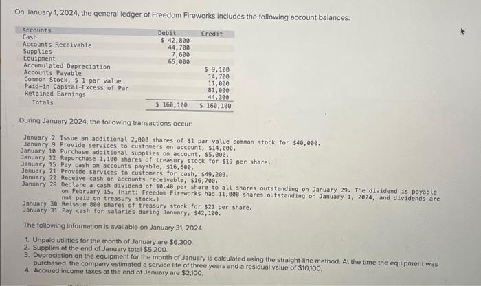  Please help with all journal entries listed in the problem as