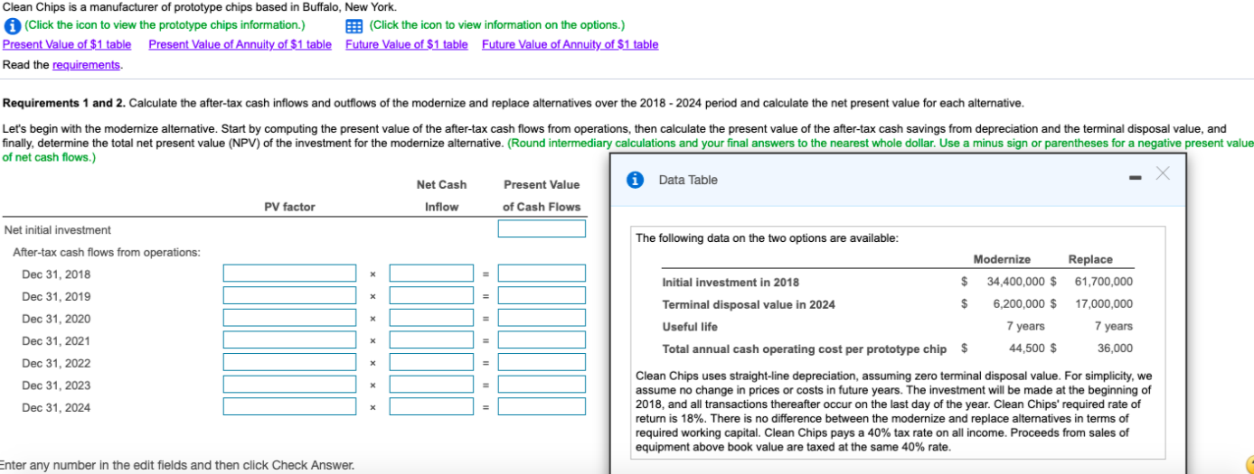 the icon to view the prototype chips information.) (Click the icon to