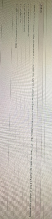 i need help with this problem On March 10. Sende n t