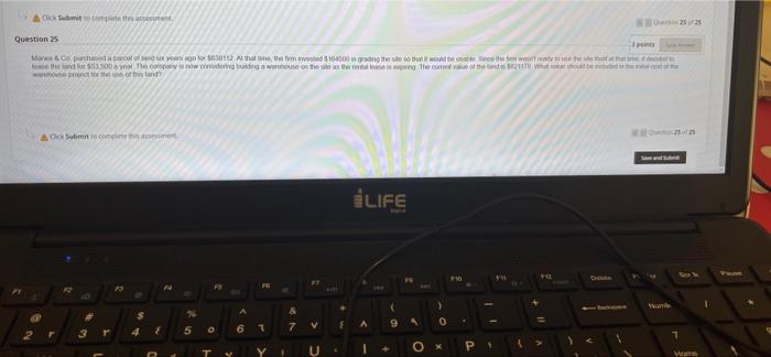  &Click Submit to complete thes assesment Question 25 Mars & Co