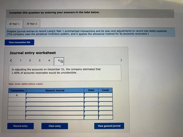 accounts receivable collections, and bad debts. These transactions are summarized as follows.