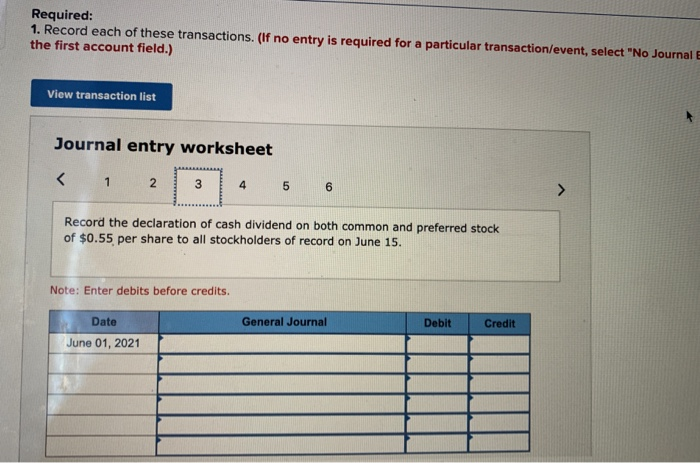 the beginning of 2021, 125 shares of preferred stock and 2,100 shares