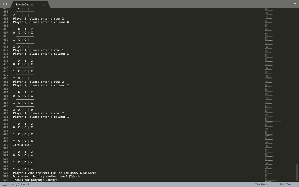 toe. They are initialized at the beginning of the game based on