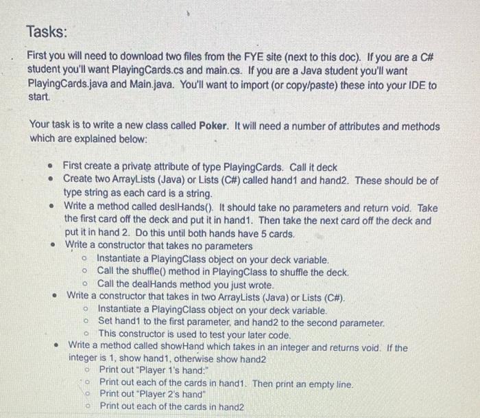 Need in C# (NO Java). I have included code to copy from