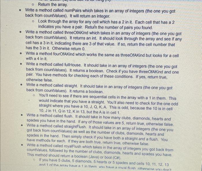 must be in C#. I will upvote Code to copy: PlayingCards.cs using