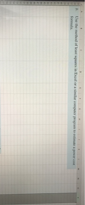 15 16 17 18 19 20 21 22 P6-6B. Least Squares Regression