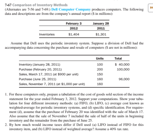 Please be clear with the answer. Provide Table format 7-67 Comparison of