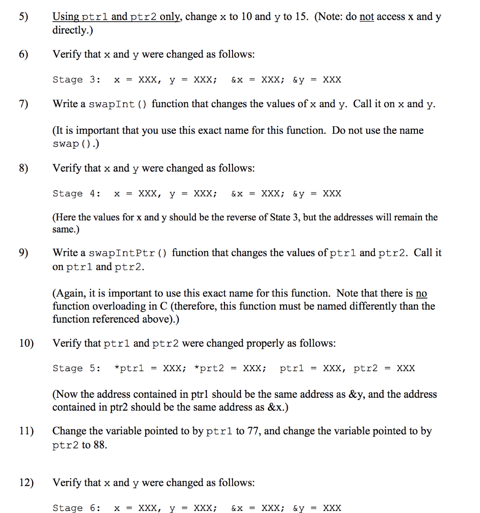 with a new subject, like pointers, it helps to do a series