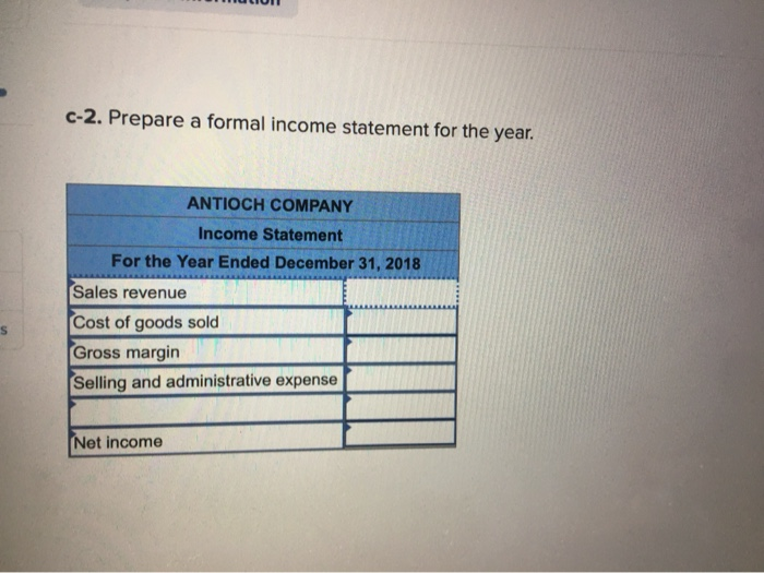 to the questions displayed below.) Antioch Company makes eBook readers. The company