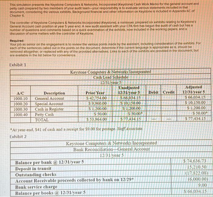 1/1 year 6 . Staff prepared the following schedule of transfers from