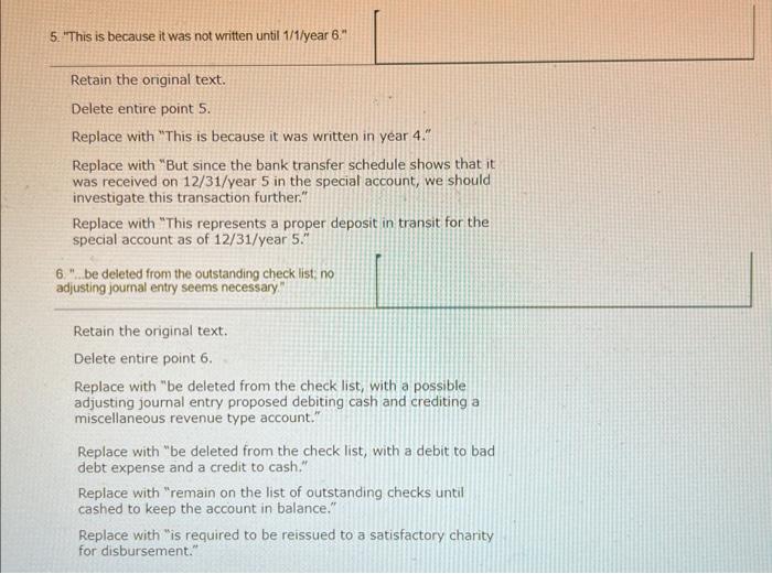 bank statement (date, check no, amount, payee). No exceptions noted. Document Review