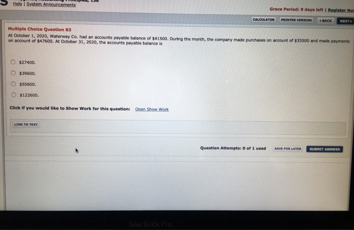  Help I System Announcements Grace Period: 9 days left | Register