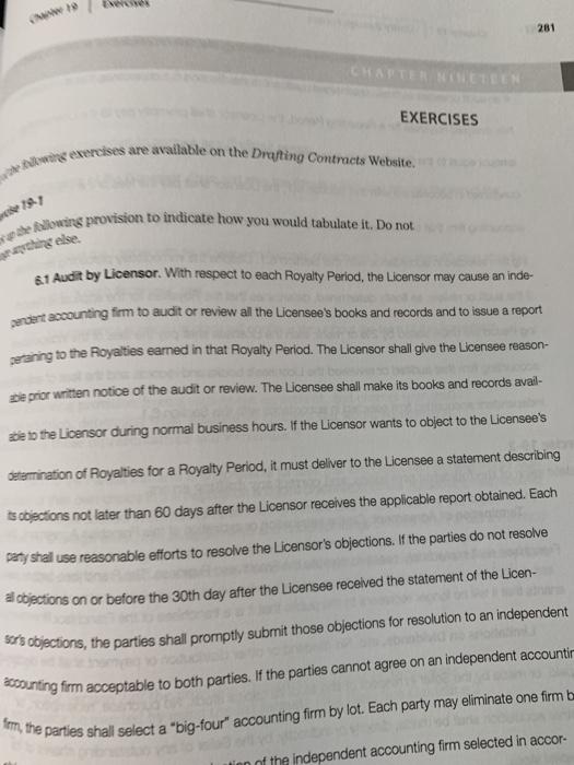  ng exercises are available on the Drafting Contracts Website. the flowing